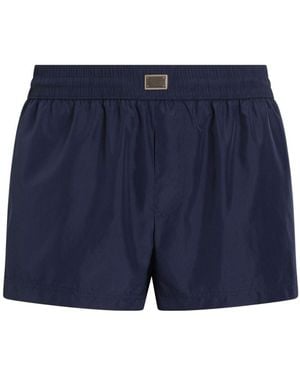 Dolce & Gabbana Short Swim Shorts - Blue