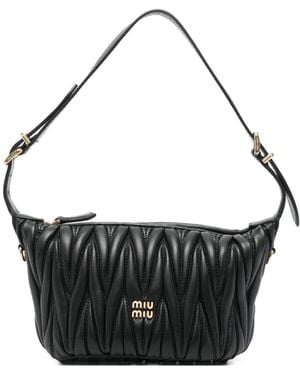 Miu Miu Shoulder Bag - Black