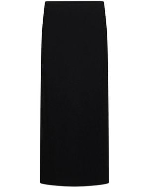 KHAITE Long Skirt Lyle - Black