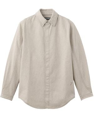 Jacquemus La Chemise Amelo De-Nimes - White