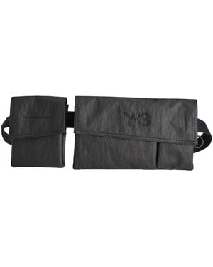 Y-3 Multi Pocket Sling Bags - Grey