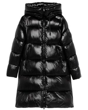Save The Duck Isabel Long Down Jacket - Black