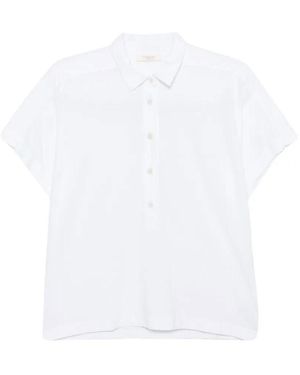 Zanone Short-Sleeved Cotton Polo Shirt - White