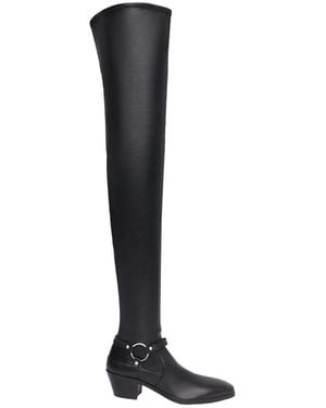 Tom Ford Stivali Sopra Il Ginocchio "Clint" - Black