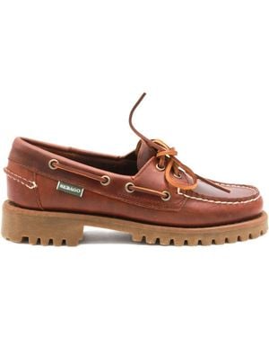 Sebago Ranger Waxy Loafers - Brown
