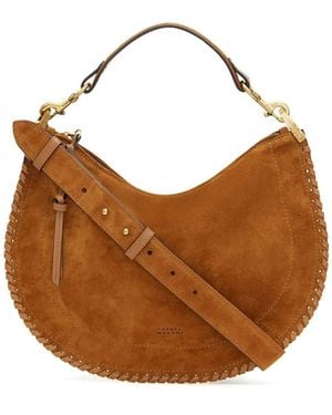 Isabel Marant Oskan Soft Zipped Bag - Brown