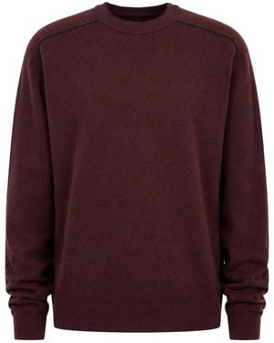 Maison Margiela Crew Neck Sweater - Purple