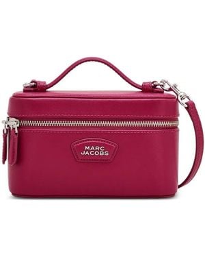 Marc Jacobs The Vanity Leather Crossbody Bag - Purple
