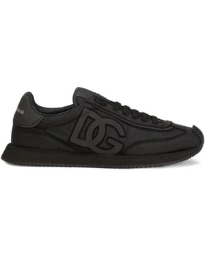 Dolce & Gabbana Dg Cushion Nylon Sneakers - Black