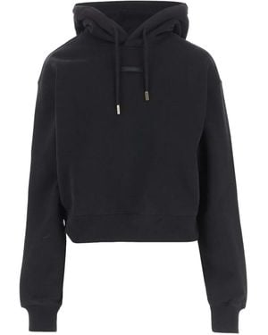Jacquemus Gros Grain Hoodie With Drawstring - Blue