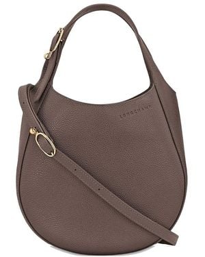 Longchamp S Top Handle Bag Le Foulonné - Brown