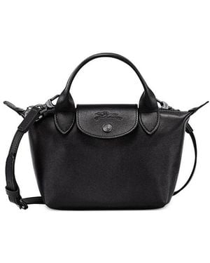 Longchamp Xs Handle Bag Le Pliage Xtra - Black
