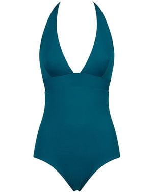 Fisico Reversible Halterneck Swimsuit - Blue