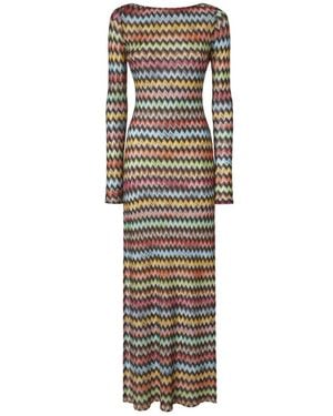 Missoni Long Cover-Up Dress - Multicolour