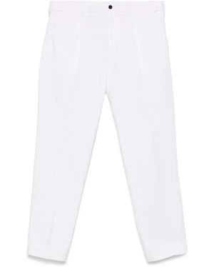 Cellar Door Cambridge Cotton Blend Chinos - White