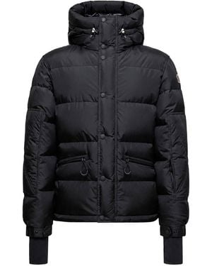 Moncler Grenoble: Kasanka Padded Ski Jacket With Hood - Black