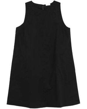Roberto Collina Cotton Mini Dress - Black