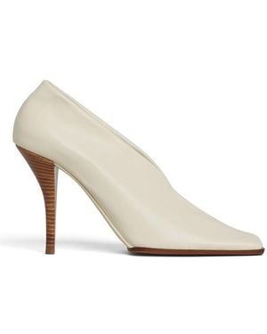 Alaïa Soft Square Pumps - White
