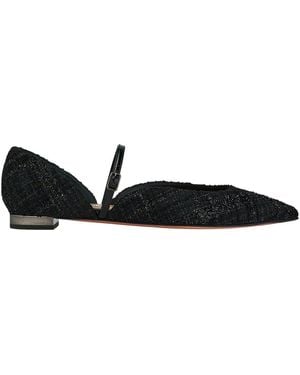 Aquazzura Flat Beauty Shoes - Black