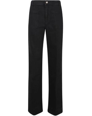 Victoria Beckham Alina Stretch Jeans - Black