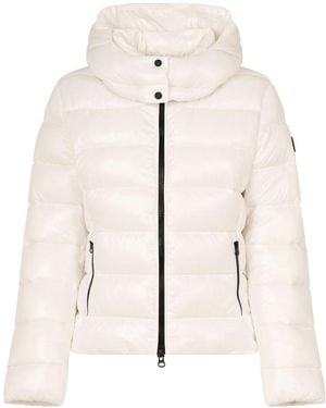 Save The Duck Cosmary Slim Fit Down Jacket With Laqué Finish - Natural