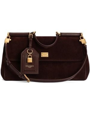 Dolce & Gabbana Borsa A Mano My Sicily - Marrone