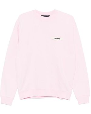 Jacquemus Le Sweatshirt Gros Grain - Pink