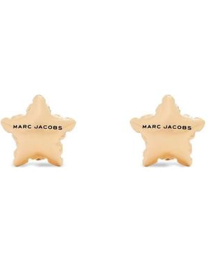 Marc Jacobs Golden The Star Balloon Earrings - Natural
