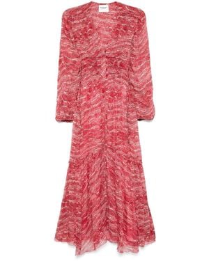 Isabel Marant Flowing Maxi Dress - Red