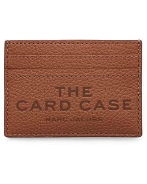 Marc Jacobs The Leather Card Case - Brown