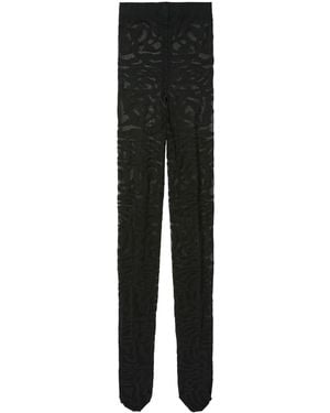 PUCCI Jacquard Tights - Black