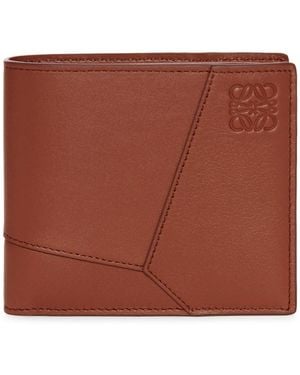 Loewe Puzzle Bifold Wallet - Brown