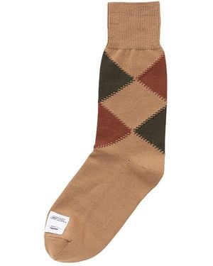 Visvim Diamante Knee-high Socks - Brown