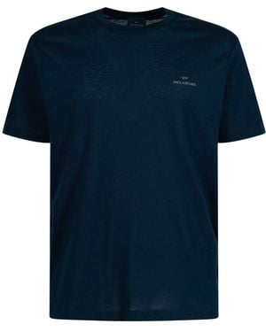 Paul & Shark Crew Neck T-Shirt - Blue