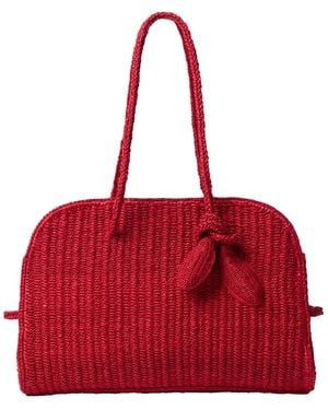 Jacquemus Le Turismo Raphia - Red