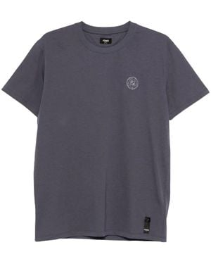 Tシャツ・カットソー FENDI FF Postcards embroidery cotton t-shirt Fendi Ff Postcards Logo T-shirt | italist
