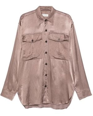 Dries Van Noten Calendo Shirt With Applied Pockets - Multicolour