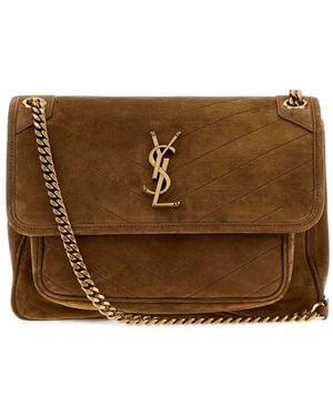 Saint Laurent Medium Niki Bag - Brown