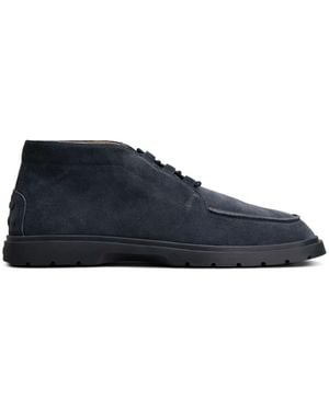 Tod's Suede Desert Boots - Blue