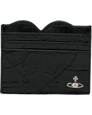 Vivienne Westwood Card Holder Heart - Black