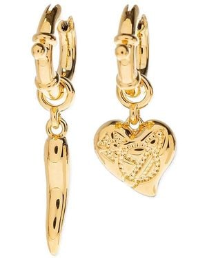 Vivienne Westwood Della Hoop Earrings - Metallic