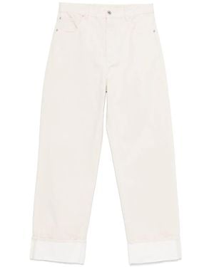 Bottega Veneta Denim Cotton Jeans - White
