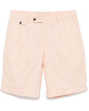 Pantaloni Torino Striped Shorts - Pink