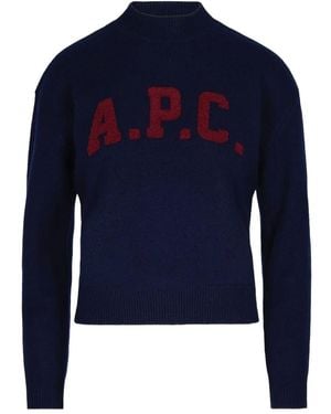 A.P.C. Maglia Jada - Blu