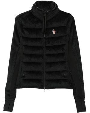 Moncler Grenoble: Polartec Sweatshirt - Black