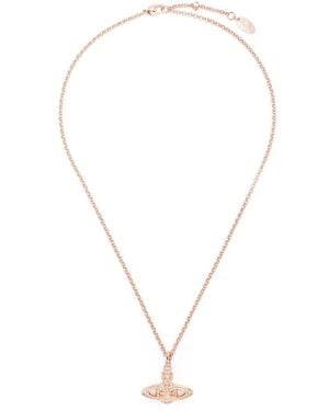 Vivienne Westwood Orb-pendant Crystal-embellished Necklace - White