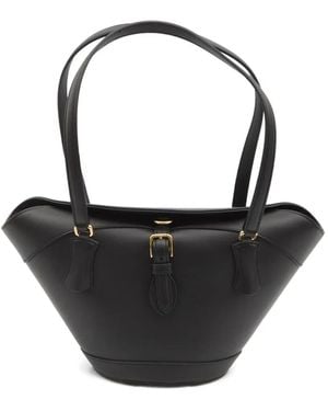 Dolce & Gabbana Capri Leather Shoulder Bag - Black