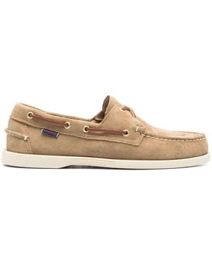 Sebago Portland Artisan Ox Suede Boat Shoe - Brown