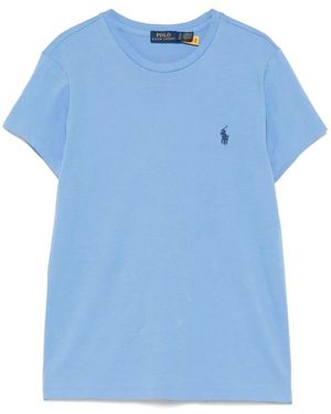 Polo Ralph Lauren Cotton Jersey Crewneck T-Shirt - Blue