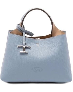 Tod's Leather Micro Handbag - Blue